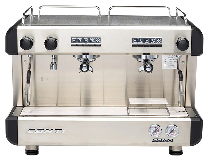 Кофемашина CONTI CC100 Standart 2Gr черная (под высокие стаканы)