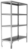 Стеллаж кухонный Hessen С-1,8*15*6/4 (э/оц/нерж)