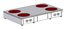 Плита индукционная WOK Heidebrenner ETK-I-W 732433
