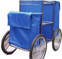 Тележка OLDOAK для горничных ТГ 3 вело универсальная